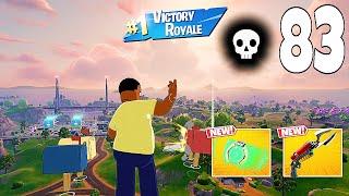 83 Elimination Solo Vs Squads "Zero Build" Gameplay Wins (NEW Fortnite Chapter 6 PC)