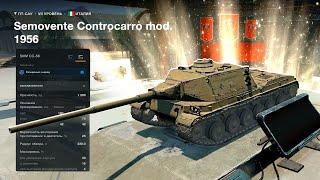 КУПИЛ ТАНК 7 УРОВНЯ SMV CC-56 в World of Tanks Blitz | Тест резервного снаряда и SMV CC-56.