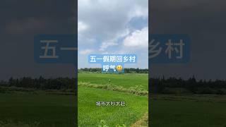五一回乡村走走，呼吸一下不一样的空气 #五一假期 #乡村生活 #自然