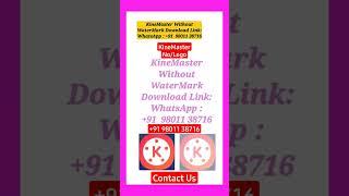 KineMaster No #Watermark, without watermark #kinemaster #kinemaster #modapk #downloadlink free,cheap