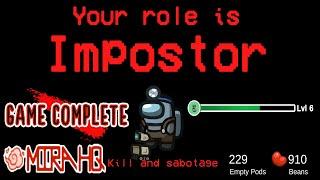 Among Us - Mira HQ Impostor Role Gameplay - No Commentary [1080p60FPS]