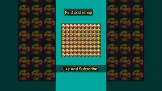 Find odd emoji#ytshorts#gkquiz #shortsfeed #trendingvedio #youtubeshorts # चैलेंज फॉर यू