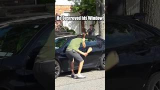 Breaking Car Windows Prank  #JoeySalads #Pranks #Funny