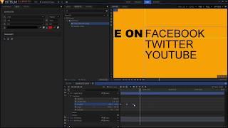 Hitfilm Express - Text Shift Animation (The Easy Way) - Motion Graphics Tutorial