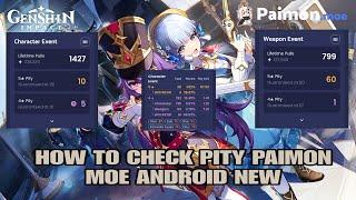 HOW TO CHECK PITY PAIMON MOE ANDROID