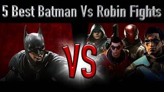 5 Best Batman Vs Robin Fights