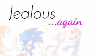 Jealous ... again | sonamy comic ( Mario crossover)