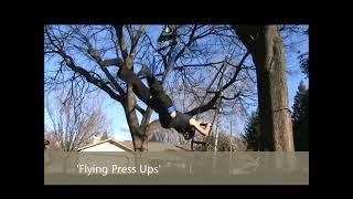 FUN Flying Fitness  Maneuvers on Omni Swing & Hanging Ladder