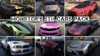 How to install Real Sound Cars Pack in GTA 5 - (MONSTER's 5th Cars Pack) Free DOWNLOAD #5