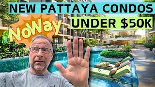 2 New Pattaya condos projects for under $50K? | down payment only $15K