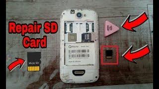 Repair Corrupted Memory Card-How to Repair damaged SD Card
