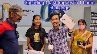 Spending 1 lakh rupees in 60 minutes (1 hour )|| aman dancer real