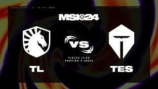 TEAM LIQUID HONDA VS TOP ESPORTS - MAPA 3 - BRACKET STAGE - DÍA 1 - TL vs TES - MSI 2024