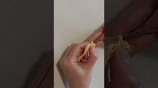 How to crochet triple picots