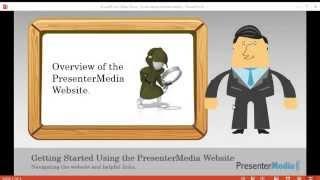 Overview PresenterMedia Website Tutorial