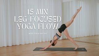 15 MINUTE YOGA FLOW - Leg focused