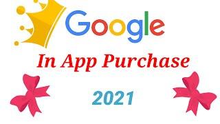 #Android#Java# Tutorial In App Purchase Tutorial