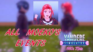 All Moeko Rakuyona's Events - 1980s Mode 𝗬𝗮𝗻𝗱𝗲𝗿𝗲 𝗦𝗶𝗺𝘂𝗹𝗮𝘁𝗼𝗿