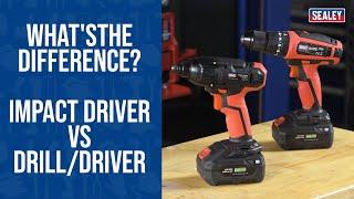 What's the Difference? - Impact Driver vs Drill/Driver