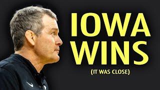 Iowa SQUEEZES by Iowa State in 2024 CyHawk Dual!