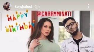 KENDRA LUST WISH CARRYMINATI HAPPY BIRTHDAY  | PORNSTAR  #shorts