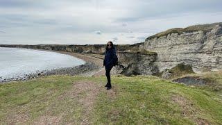 Durham coast Seaham Blast beach Northeast England UK