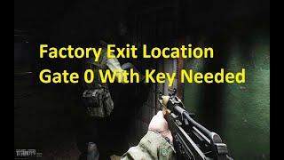 Factory Gate 0 Exit Location PMC And Scavs  Escape From Tarkov