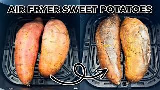 Air Fryer Baked Sweet Potatoes | Easy Sweet Potato Recipe