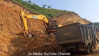 Excavator 220 and Dump Truck / Hyva lianah Suah engzah nge leng?????