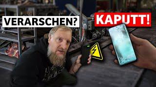 HANDY INS KLO GEFALLEN & KAPUTT!  "WILLST DU MICH VERARSCHEN?"