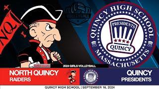 QPS Sports: NQ at Quincy Girls Volleyball (Sep 16, 2024)