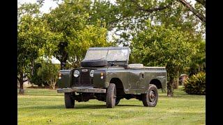 Bringing back to life an honest legend ||1963 Land Rover Series 2A.