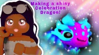 Making A Shiny Celebration Dragon in Roblox Overlook Bay!