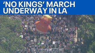 'No Kings' protest underway in Los Angeles  | FOX 11 LA