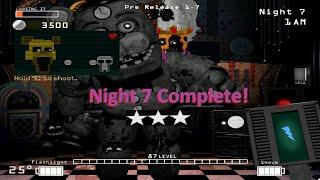 FNaF Ultimate Edition: Deluxe - I beat Night 7! (All Max)