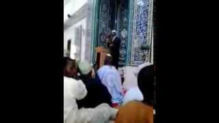 Dr. zakir naik in Annur Masjid Abuja, Nigeria