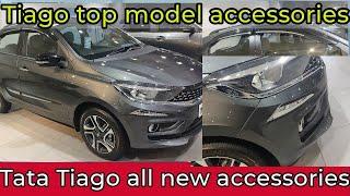 Tata Tiago cng genuine accessories|Tiago all new accessories|Tiago top model accessories#tatamotors