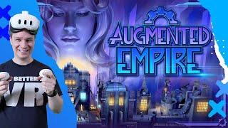 A turn-based mixed reality game! I LOVE IT! Augmented Empire