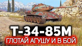 Т-34-85М  Долбанул флакон Агуши и вот что из этого вышло  Три отметки