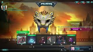 Paladins 6.2 Event Pass 14 All Items, All Levels, Free and Paid Path