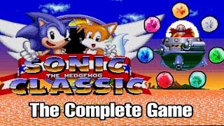 Sonic The Hedgehog Classic (version03.5) Complete Game, All Chaos Emeralds - 1080p/60fps