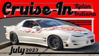 Tipton Cruise-In July 2023 | Central Indiana | Hot Rods | Muscle Cars | Trucks | Racecars