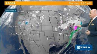 9 a.m. Monday update on winter snow storm in Indiana | Weather Impact Alert