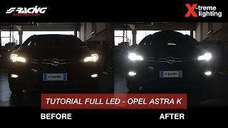 [ENG] Opel Astra K Station Wagon - Full Led Conversion - Simoni Racing