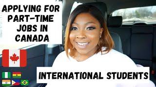 HOW TO GET PART-TIME JOBS IN CANADA AS AN INTERNATIONAL STUDENT OR NEW IMMIGRANT