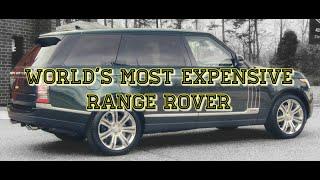 World's Most Expensive Range Rover - The Holland & Holland Ed.