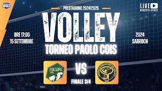 Volley - "1° Torneo Paolo Cois  - Finale 3°/4° posto - Romeo Sorrento-Sarroch Polisportiva (3-2)