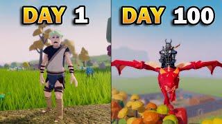 I Spent 100 Days in Dragon Blade on Roblox