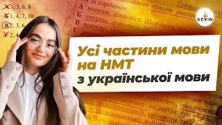 Усі частини мови на НМТ з української | Школа KEVIN 