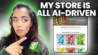 MY STORE IS FULLY AI  BUILT ON DAWN THEME | shopify 2024